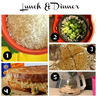 Lunch and Dinner Ideas