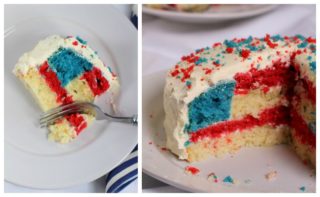 Flag Cake Interior