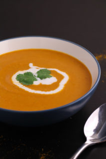 Curried Butternut Squash Soup